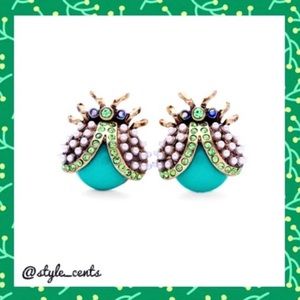 NWT Boutique Statement Bug Earrings